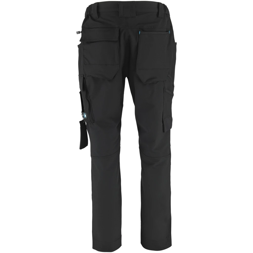 PRO FIT, Work trousers 4-way stretch, Black, Pants