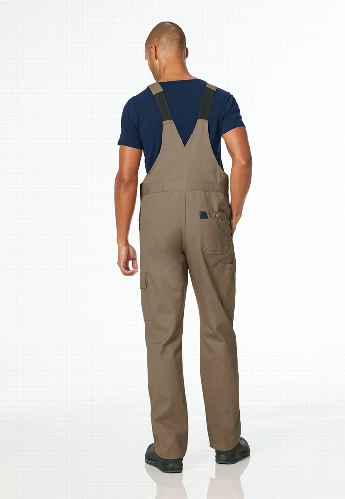 PKA, Basic Plus dungarees, Brown, Workwear pka
