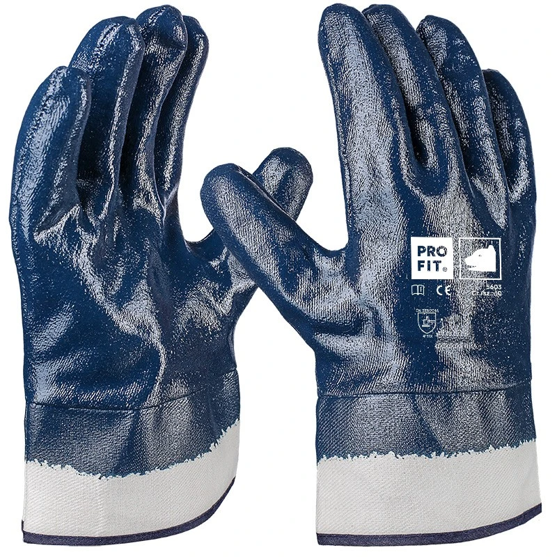 PRO FIT, nitrile foam glove maxim cool, Natural, Blue, nitrile foam glove maxim cool