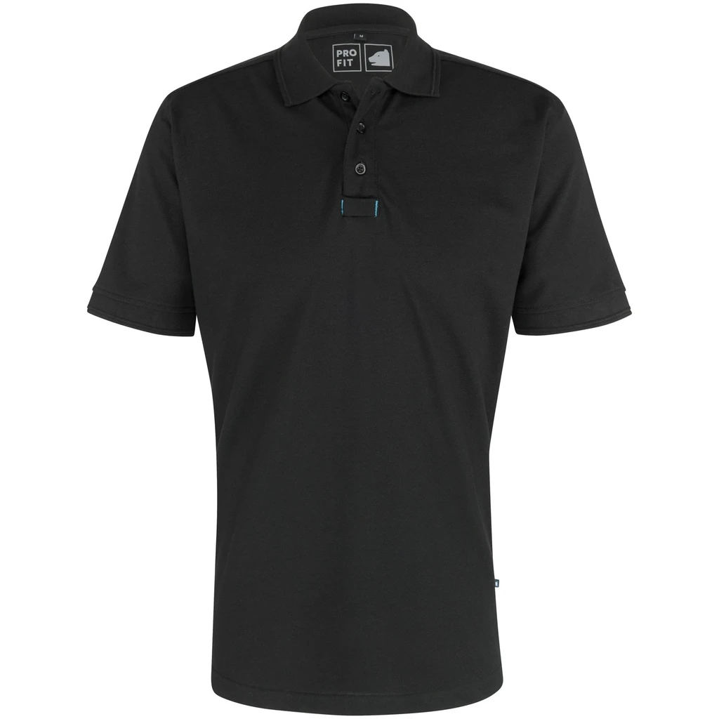 PRO FIT, Work polo shirt, Black, Shirt