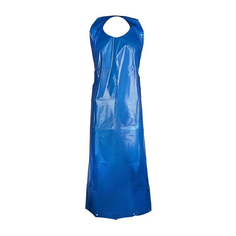 PRO FIT, PE apron, Blue, Disposable clothing
