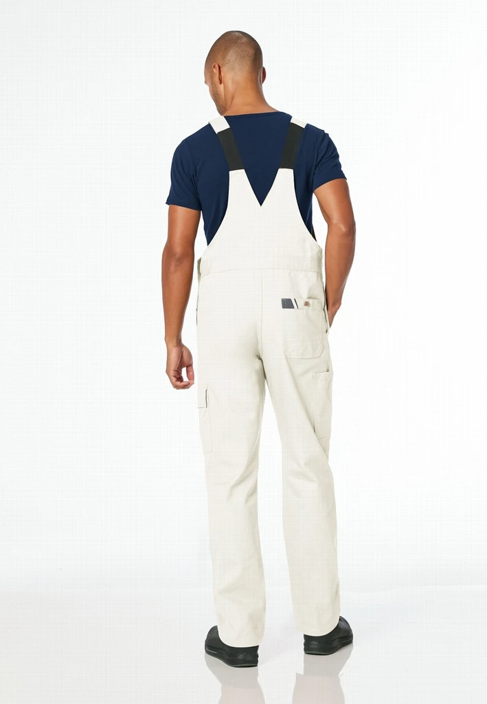PKA, Basic Plus dungarees, White, Workwear pka