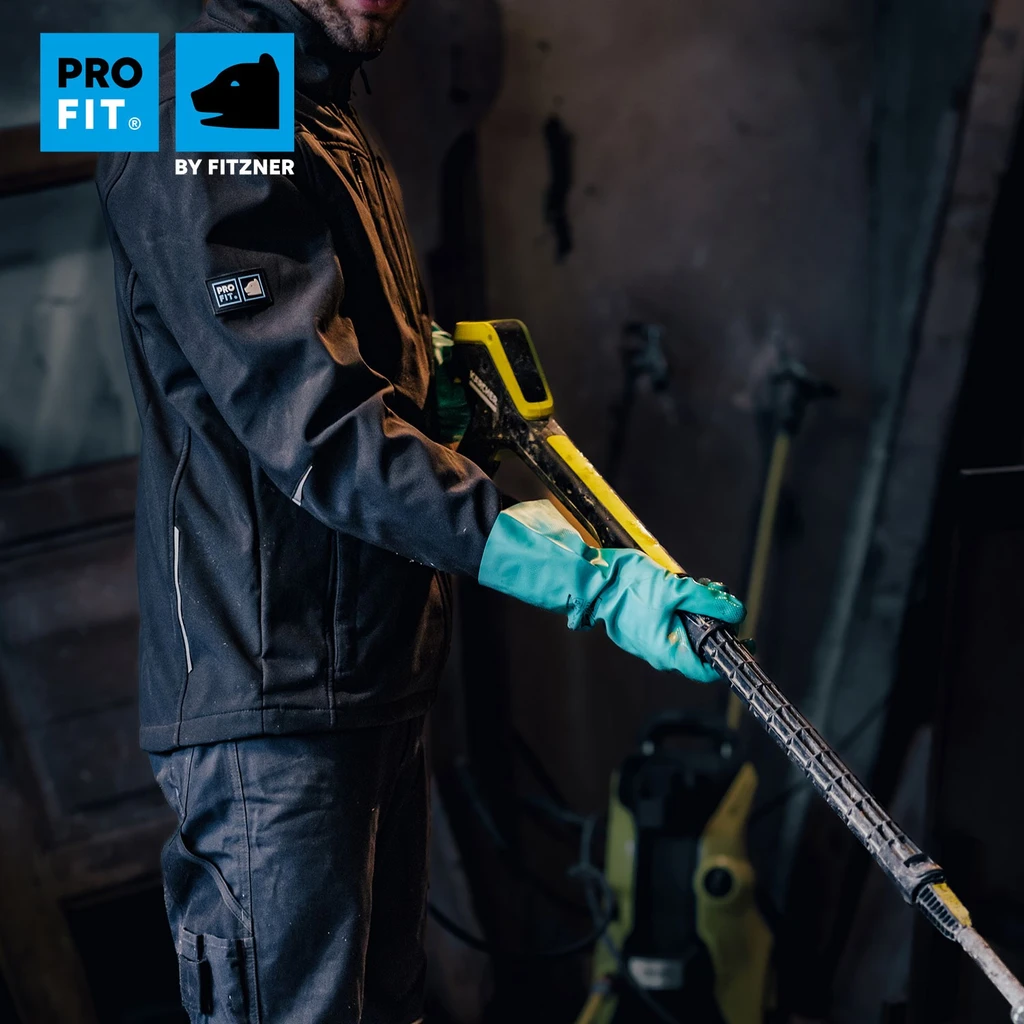 PRO FIT, Trivex nitrile chemical protective, Green, Chemical protection glove