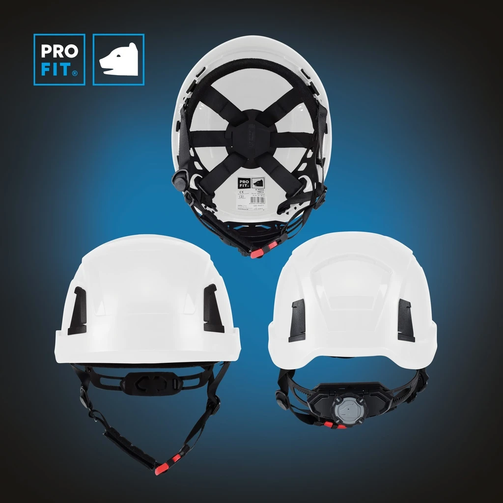 PRO FIT, Pro Cap D!-Rock safety, White, Helmet