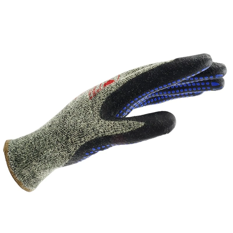 PRO FIT, Nitril Handschuhe, Schwarz, Grau, Hitzeschutzhandschuhe