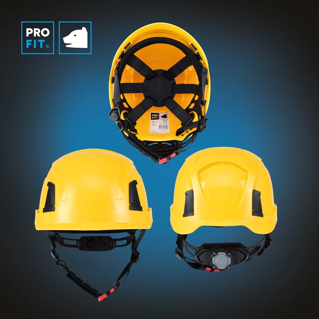 PRO FIT, Pro Cap D!-Rock safety, Yellow, Helmet