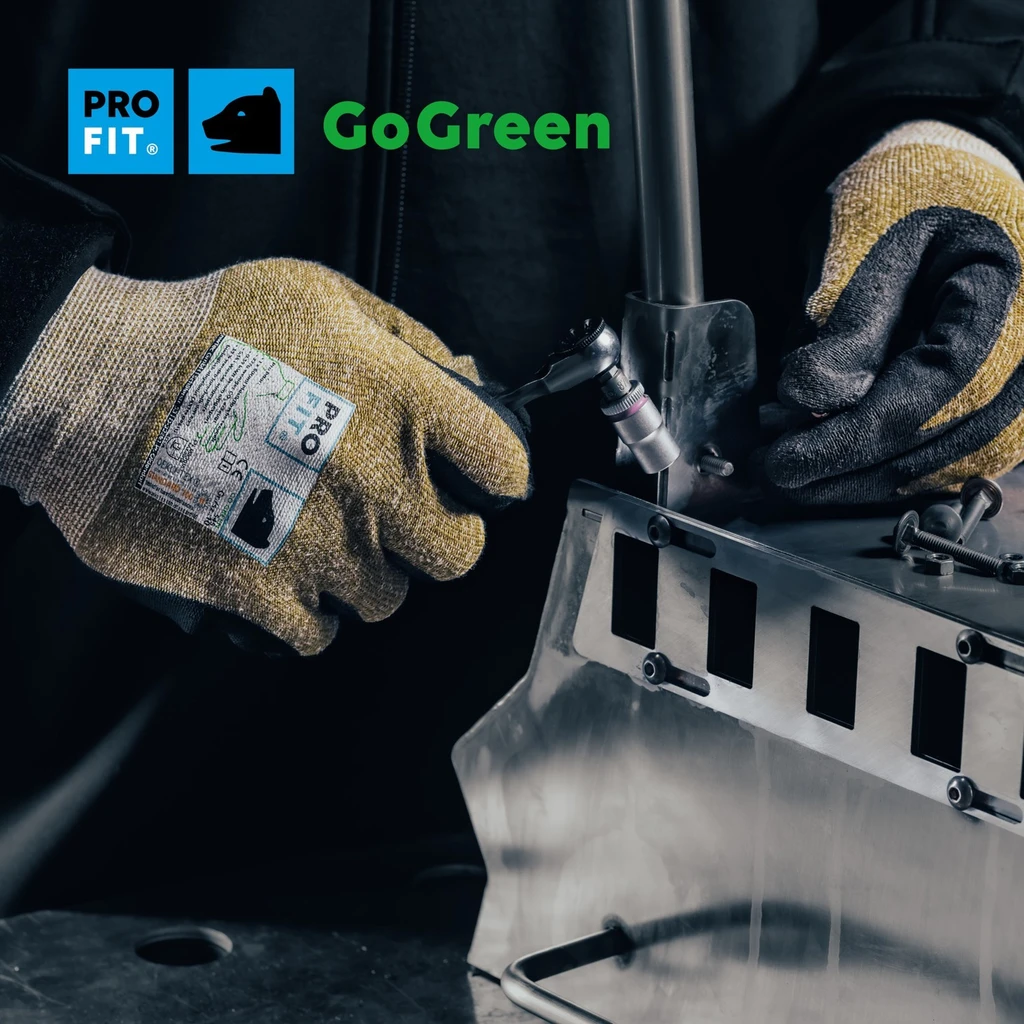 PRO FIT, nitrile foam fine knit, Nitrile foam gloves