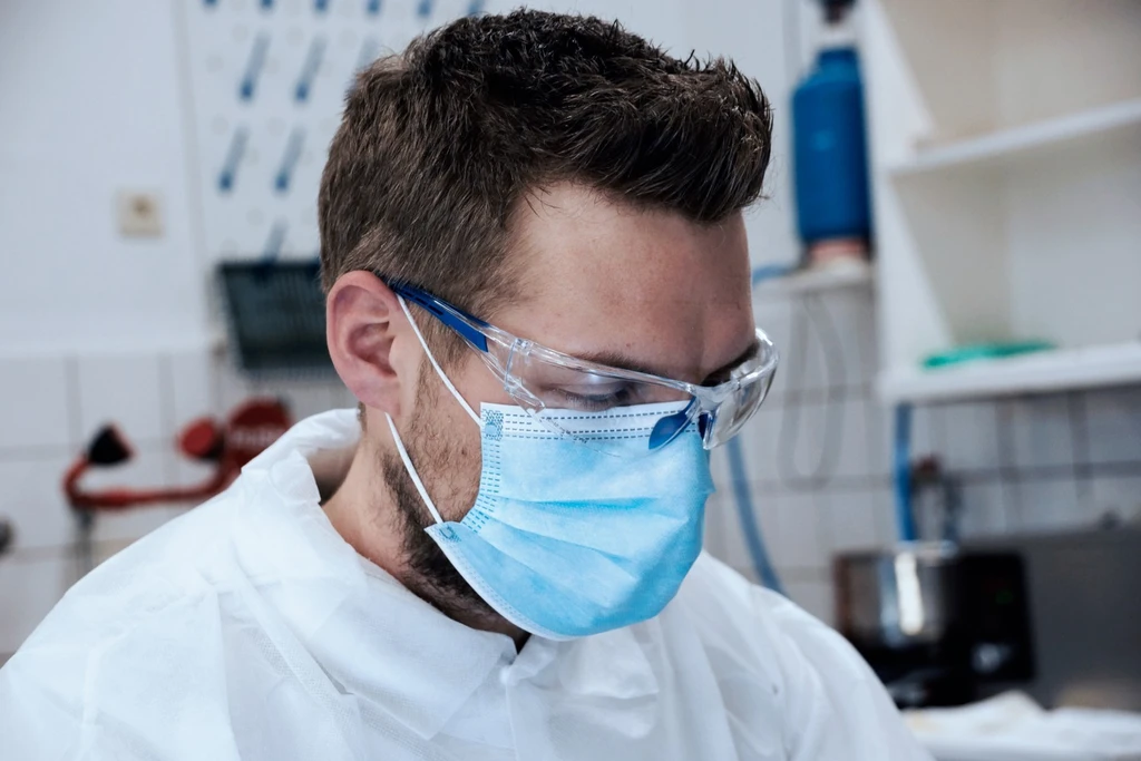 PRO FIT, face mask, Blue, particulate respirator