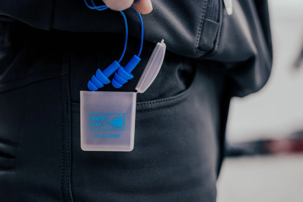 PRO FIT, Prosoft 33 reusalbe corded, Blue, Earplugs