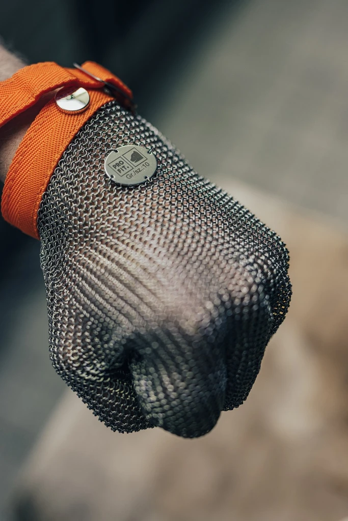 PRO FIT, chain meah glove, Silver, chain meah glove