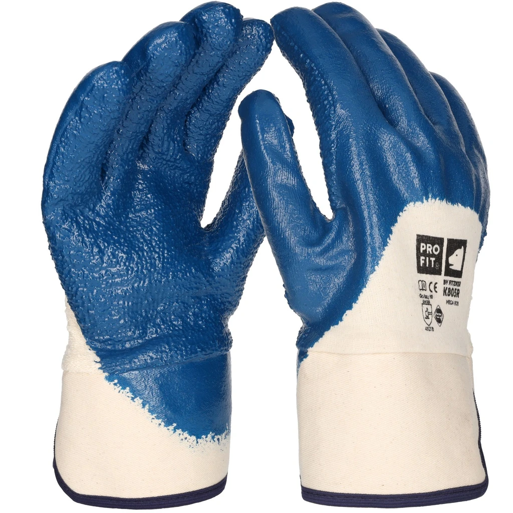 PRO FIT, nitrile glove "Mega rob", nitrile foam glove maxim cool