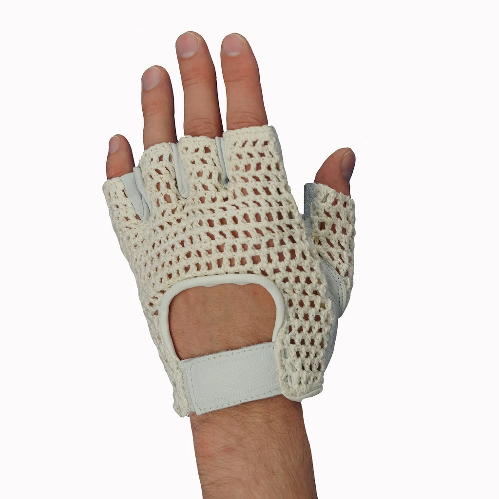 PRO FIT, bicycle rider glove, Natural, Leather gloves