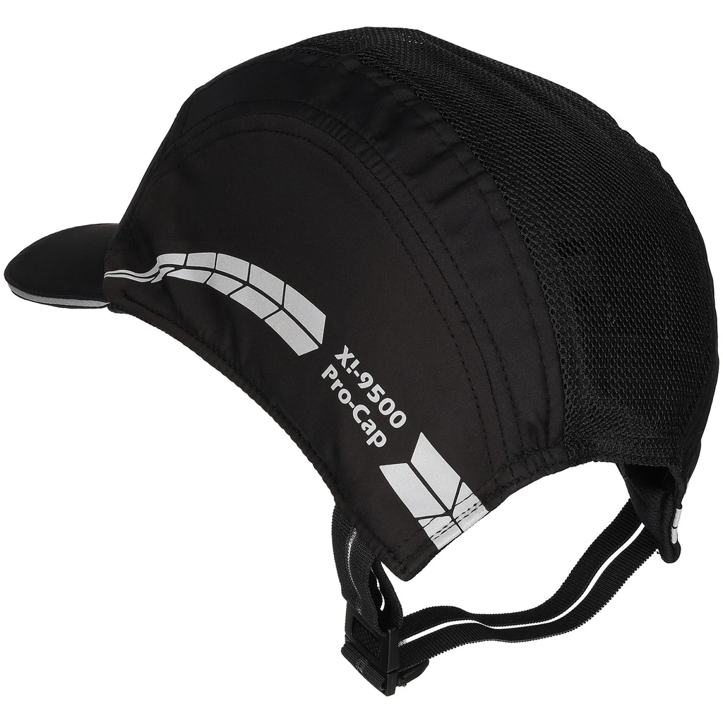 PRO FIT, Bump Cap X!-9500 Pro Cap, Black, bump cap