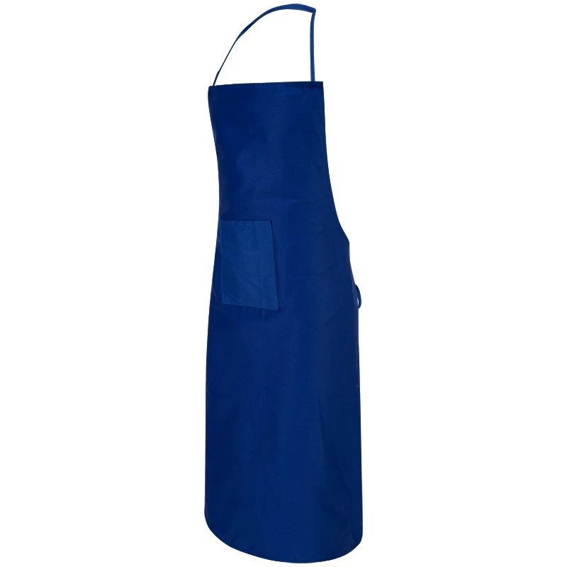 PRO FIT, cotton drill bib apron, Blue, Apron