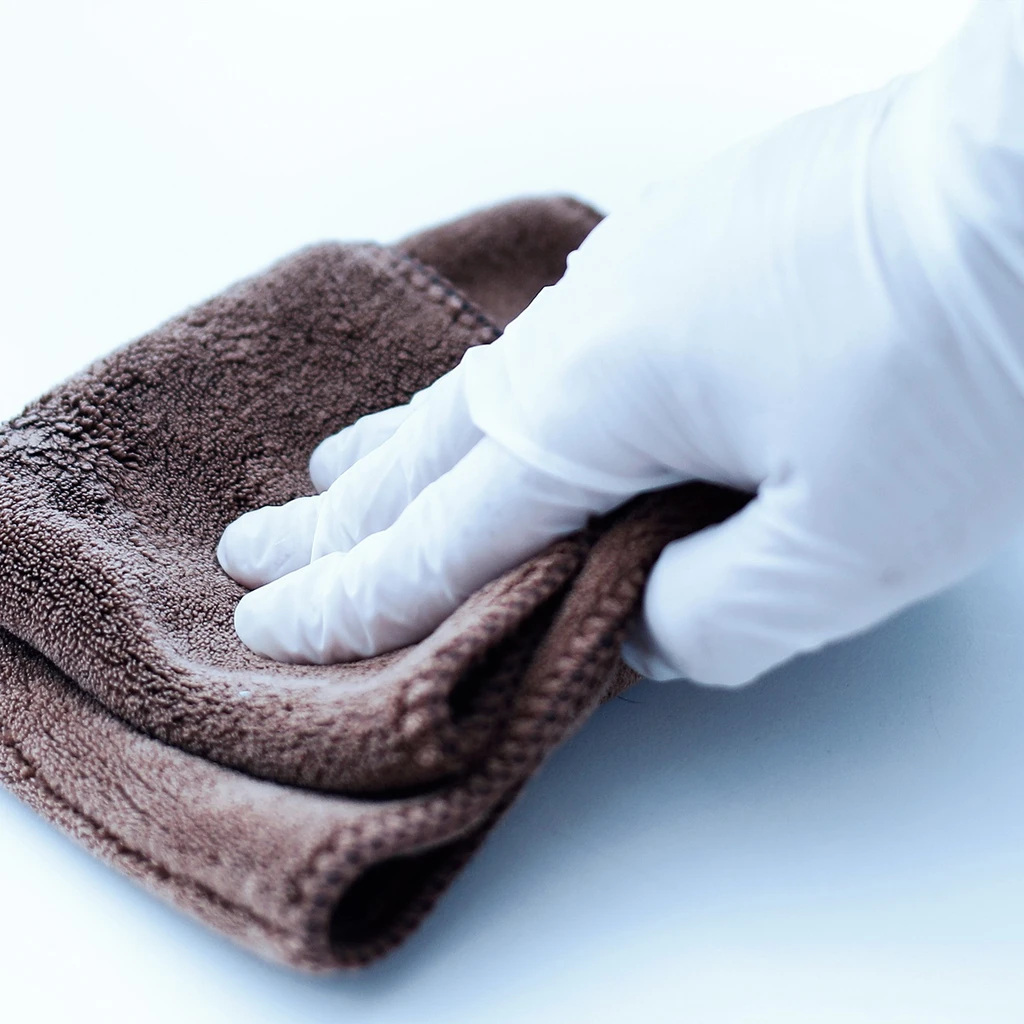 PRO FIT, latex disposable glove, Natural, Latex gloves