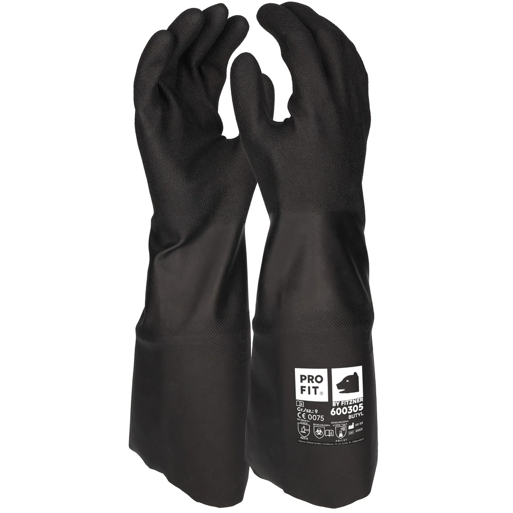 PRO FIT, butyl glove, Chemical protection glove