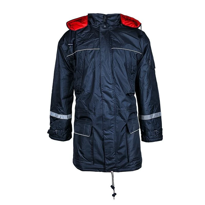 Sicherheitsjacke Arbeitsjacke Blau Reflektoren 3M Bundjacke Gr.52 Sicherheitsjacke Arbeitsjacke Blau Reflektoren 3M Bundjacke Gr.52