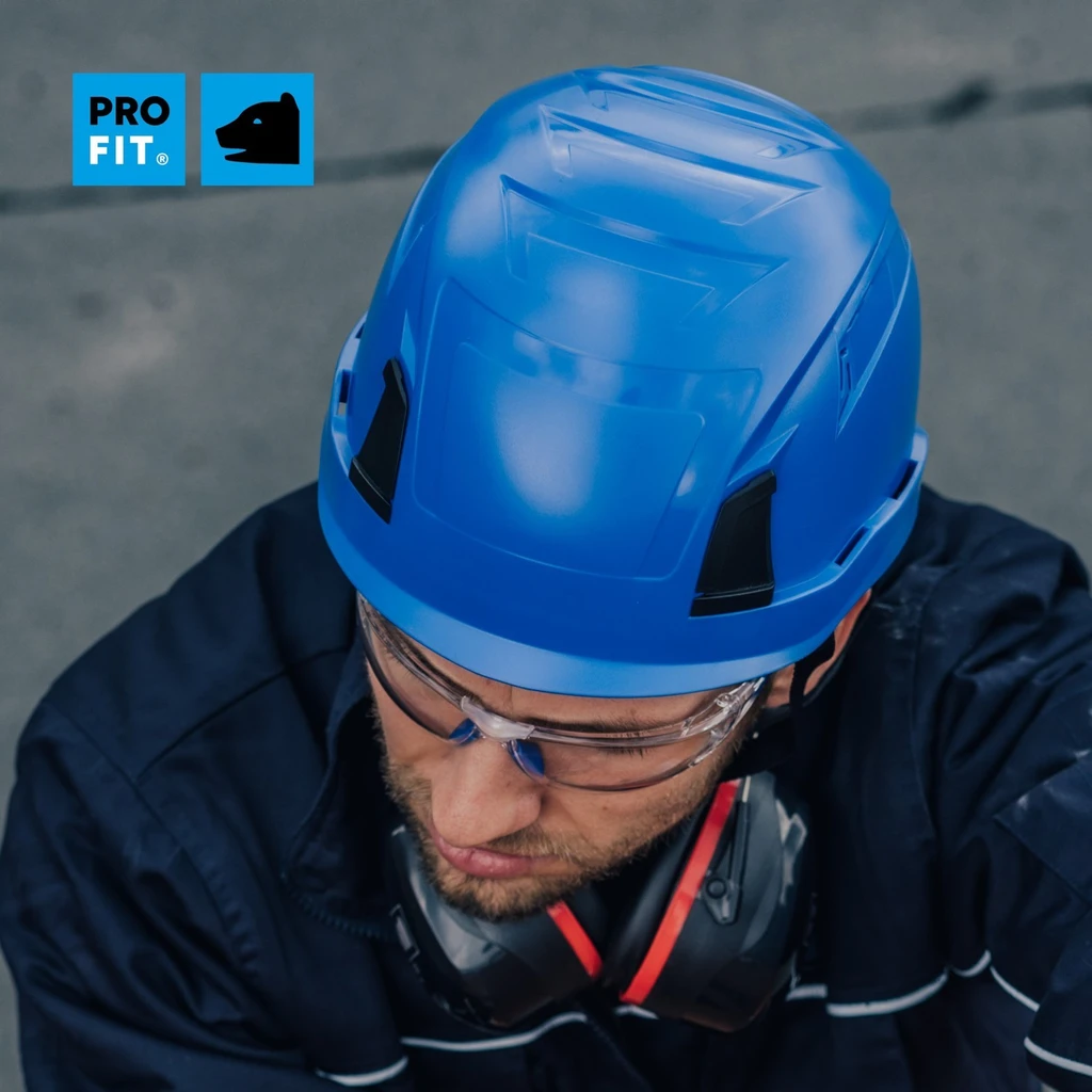 PRO FIT, Pro Cap D!-Rock safety, Blue, Helmet