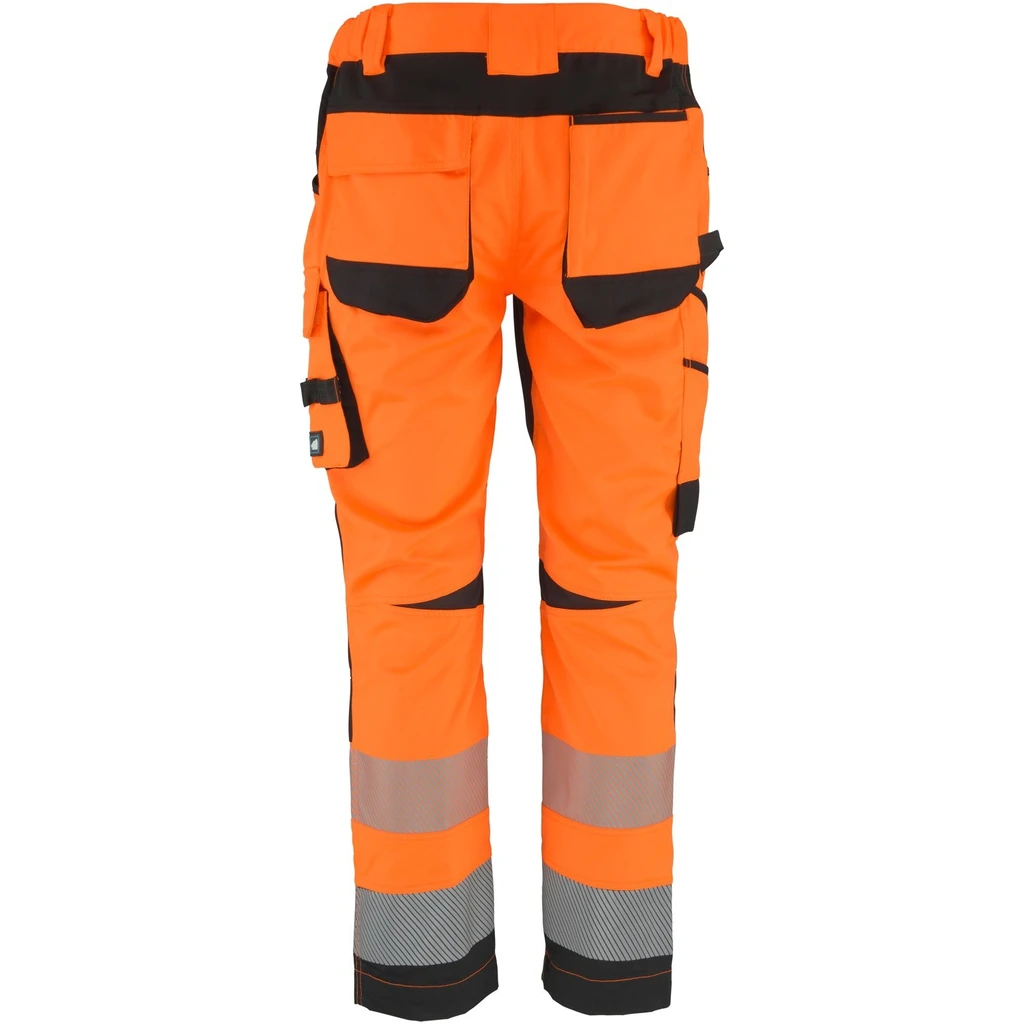 PRO FIT, High-visibility trouser, Neon Orange, High-visibility clothing