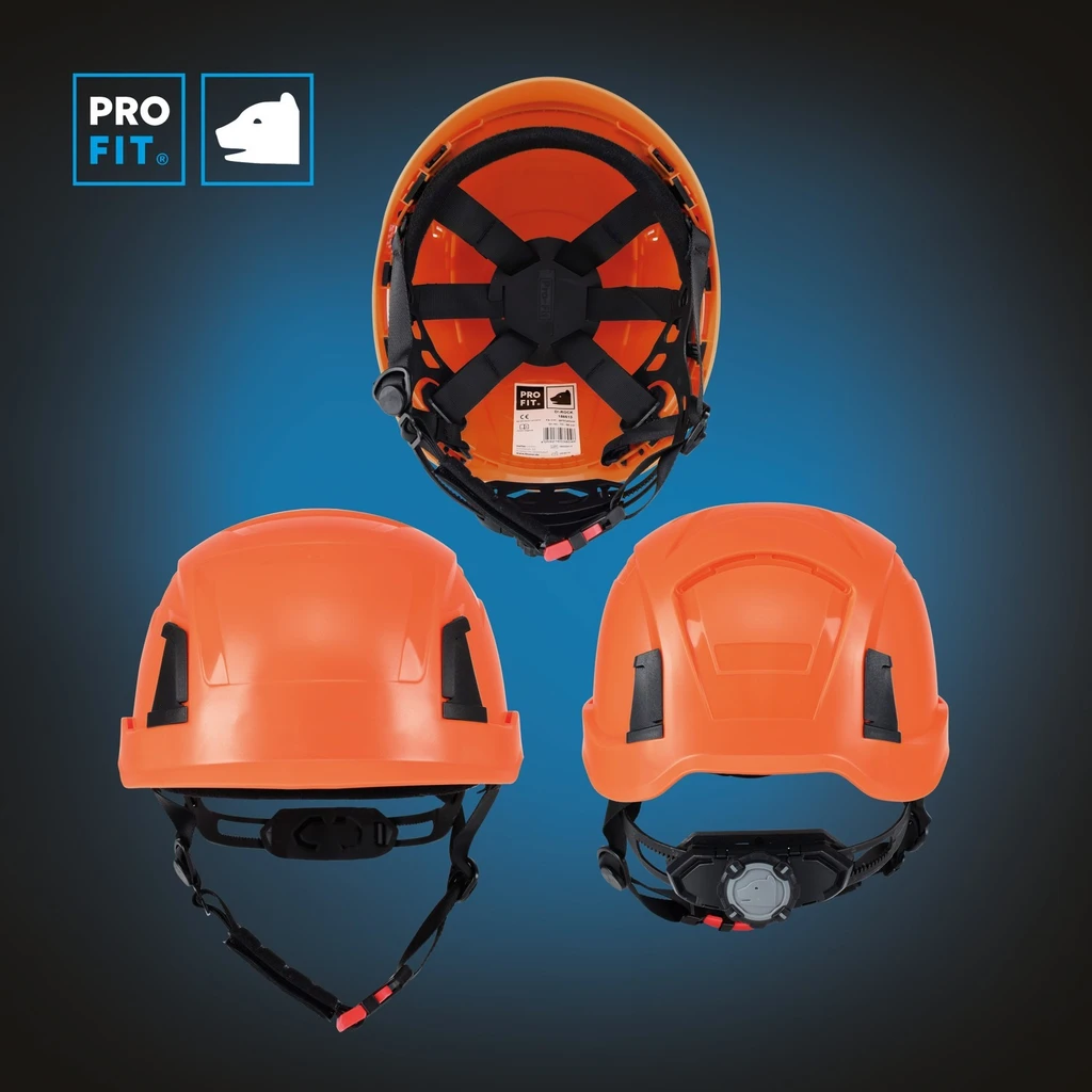 PRO FIT, Pro Cap D!-Rock safety, Orange, Helmet