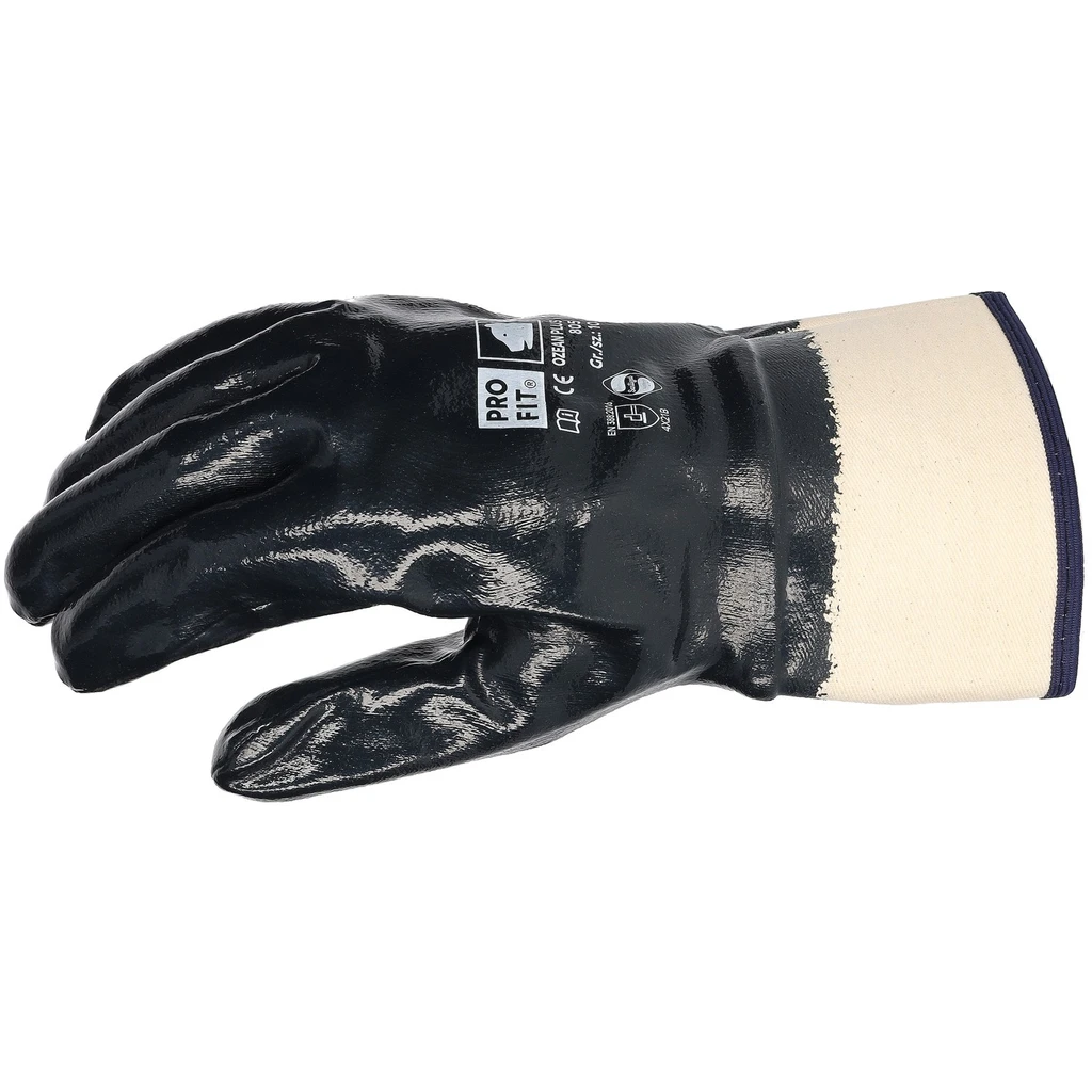 PRO FIT, Nitril Handschuhe, Natur, Blau, Nitril Handschuhe