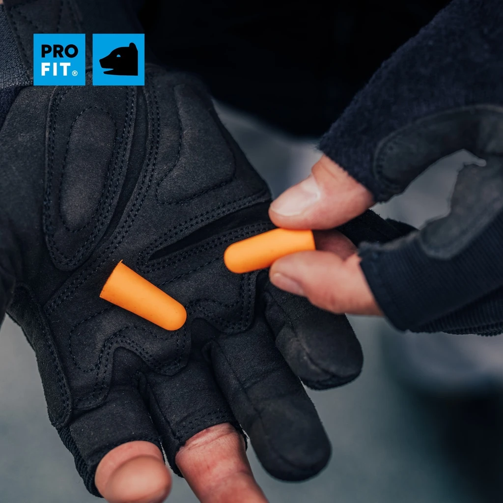 PRO FIT, Prosoft 38 earplugs, Orange, Earplugs