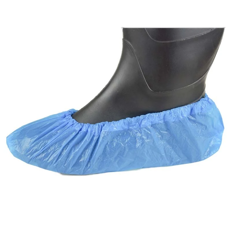 PRO FIT, CPE-overshoes, Blue, Disposable clothing